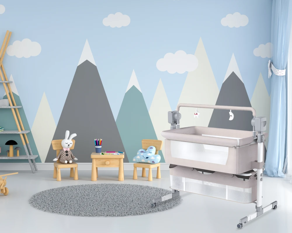 bassinet and swing