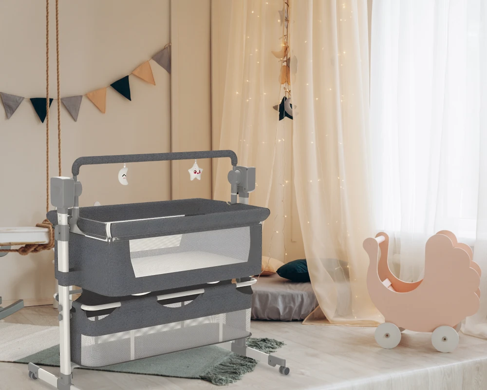 bassinet and swing