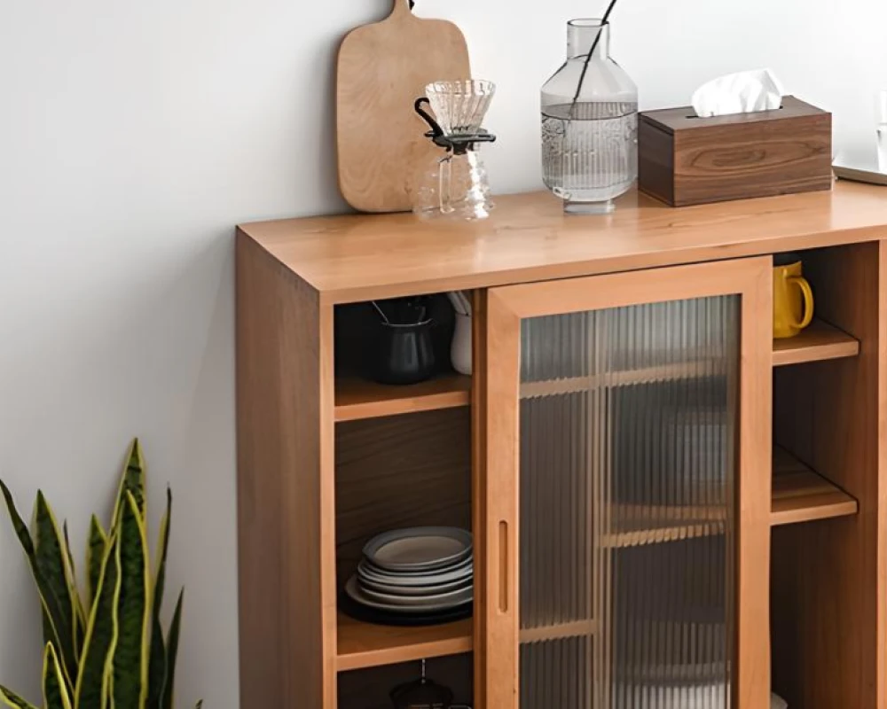 wooden buffet sideboard